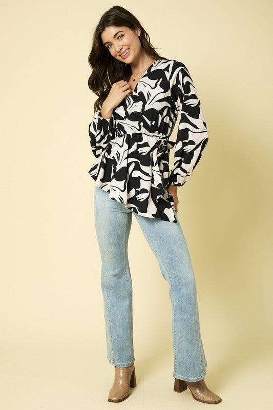 Annalee Floral Print Blouse