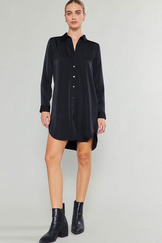 Risky Business Shirt Dress