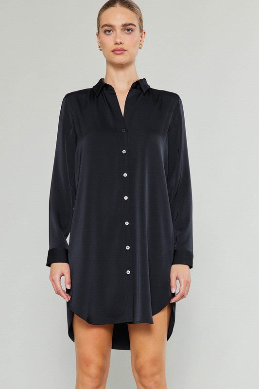 Risky Business Shirt Dress