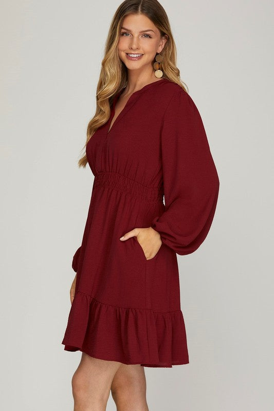 Lucille Long Sleeve Dress