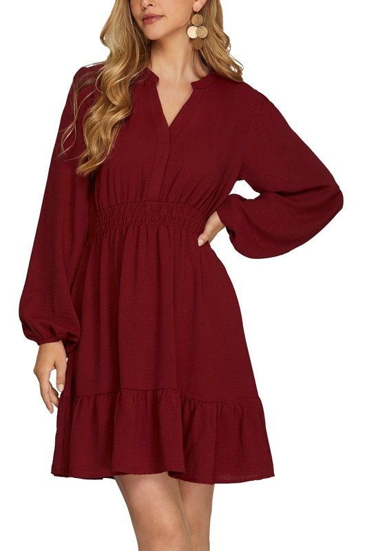 Lucille Long Sleeve Dress