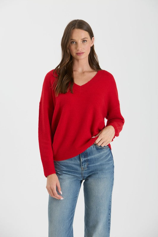 Dori Drop Shoulder Sweater