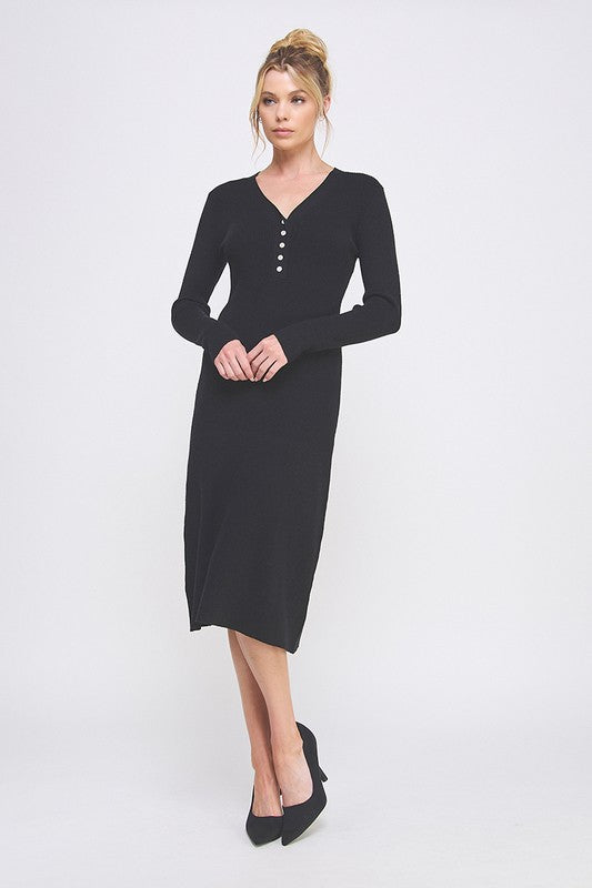 Allison Maxi Sweater Dress