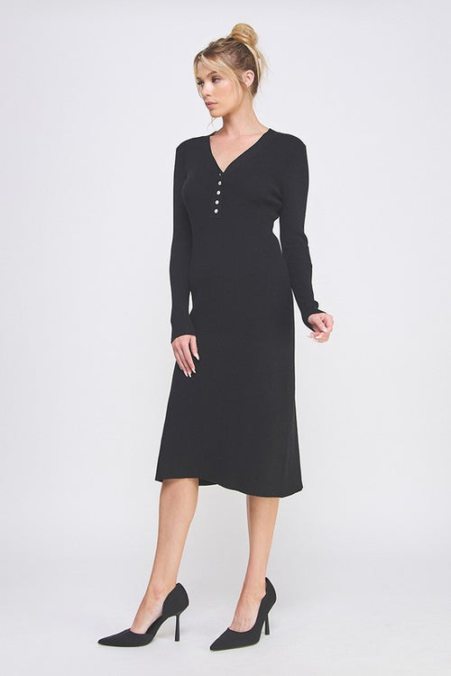 Allison Maxi Sweater Dress
