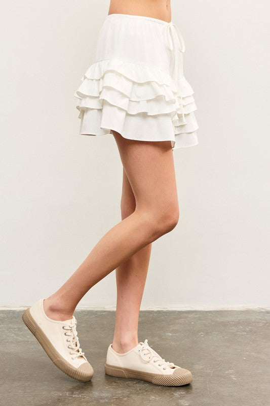 Layla Ruffled Skort