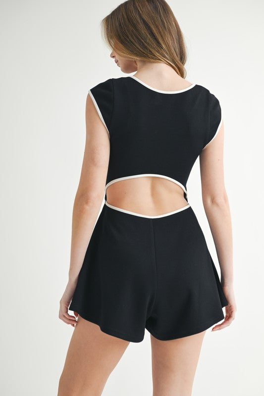 Dive Right In Romper