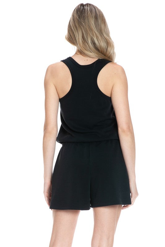 Ruthy Racerback Romper