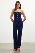 Kathy Knit Wide Leg Pant