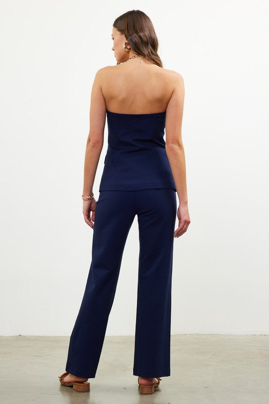 Kathy Knit Wide Leg Pant