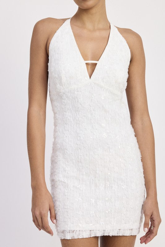 Haven Halter Mini Dress