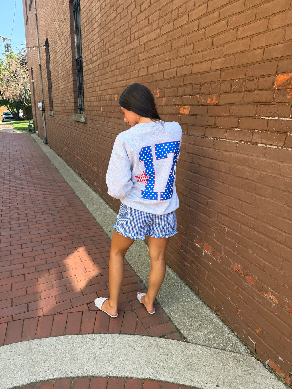 Buffalo Patchwork Sweatshirt
