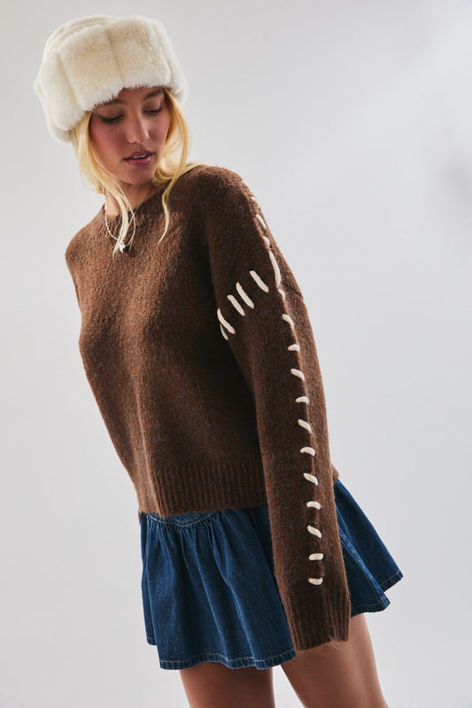 Serina Stitched Sweater