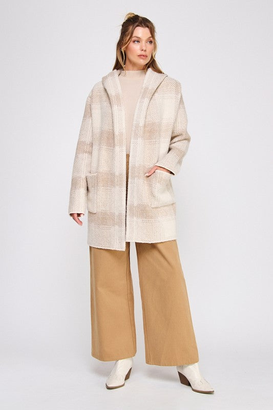 Esmarie Cozy Hoodie Cardigan
