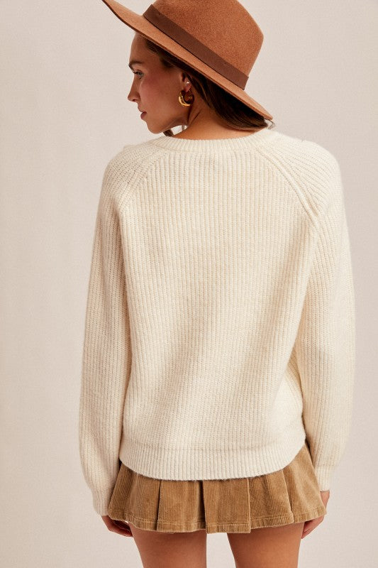 Carrie Cut Out Sweater