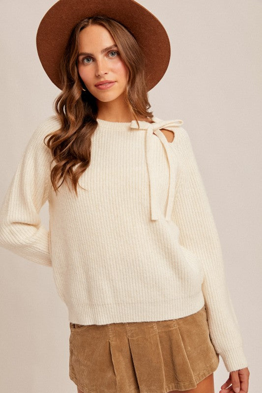 Carrie Cut Out Sweater