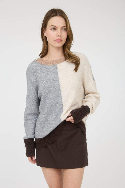 Covering All The Blocks Sweater
