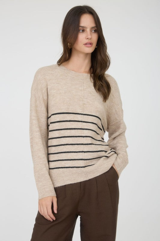 Sara Stripe Sweater