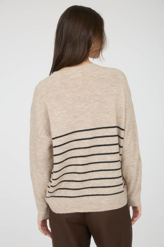 Sara Stripe Sweater