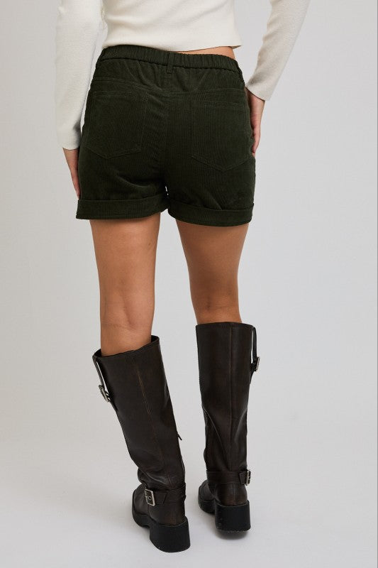 Hazel Corduroy Shorts