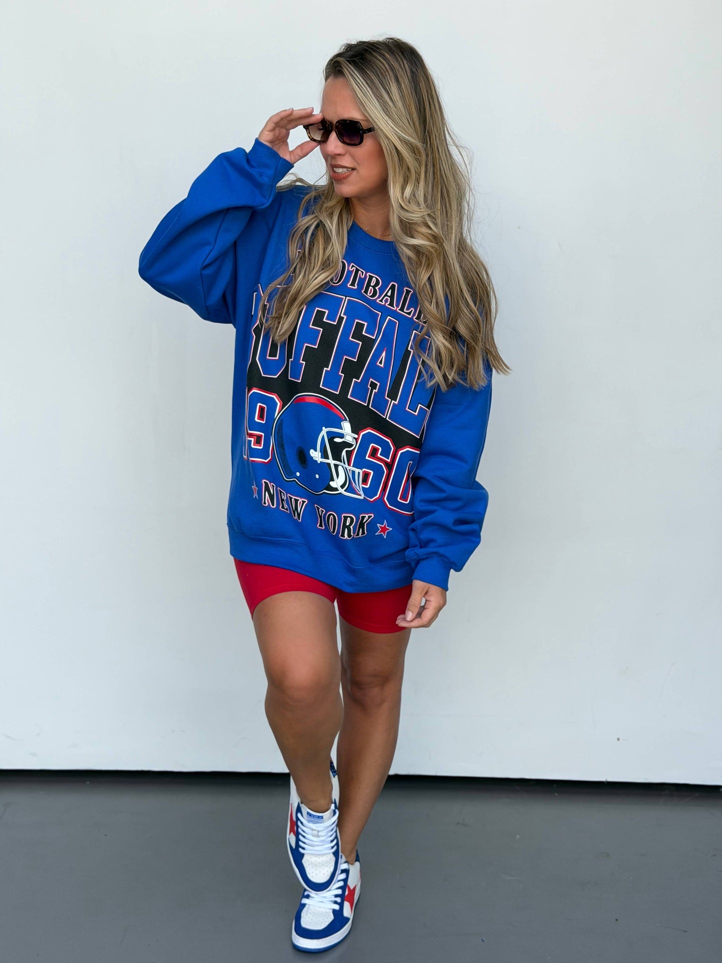 Buffalo Oversized Print Sweatshirt