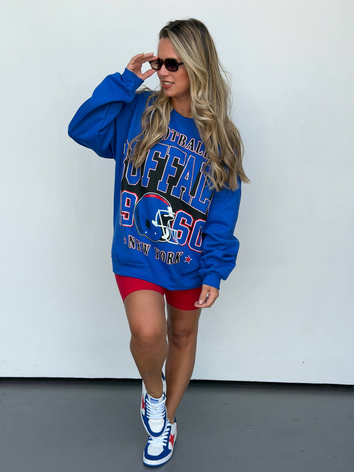 Buffalo Oversized Print Sweatshirt