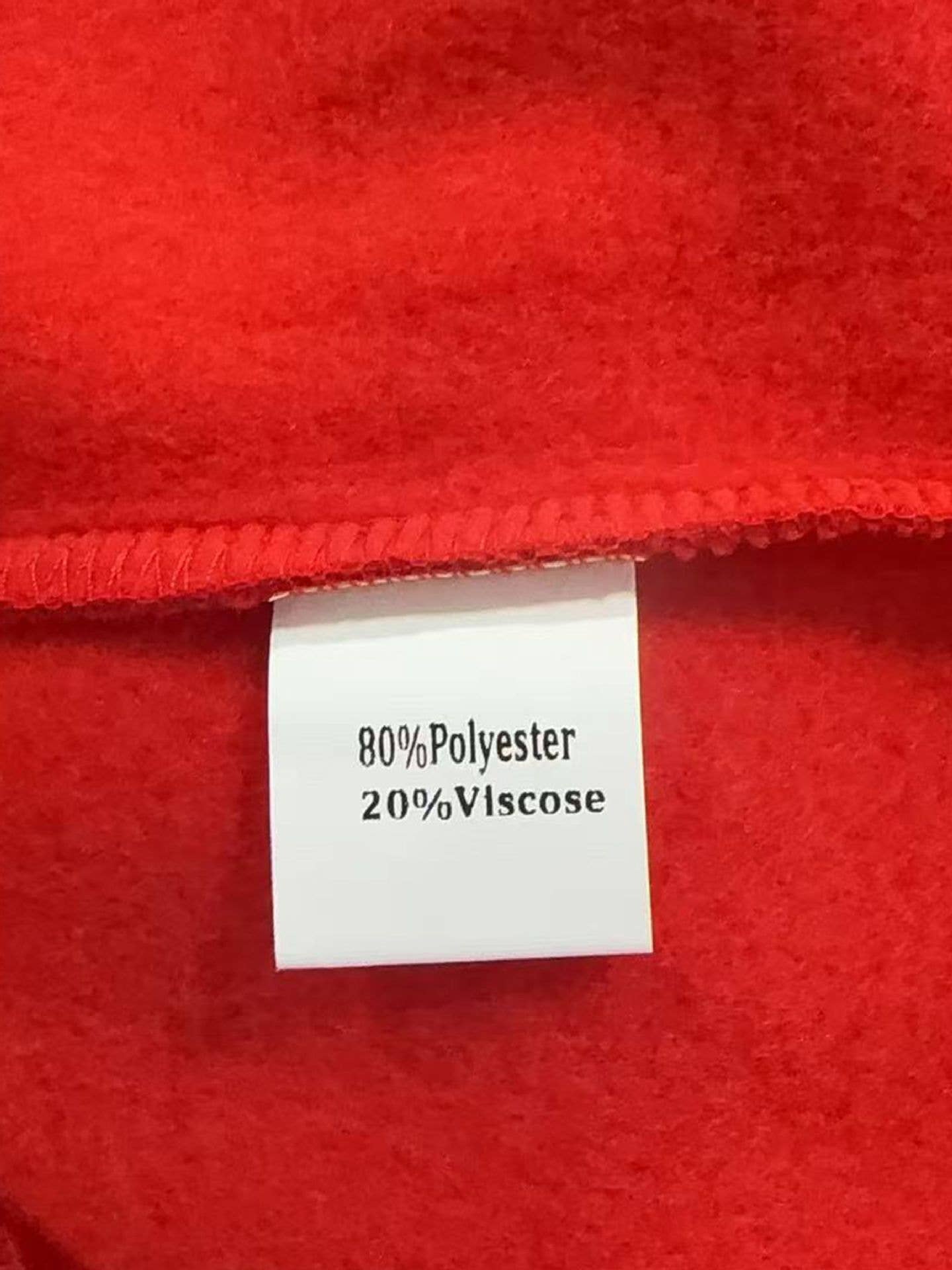 Ready in Red Fleece Mock Neck