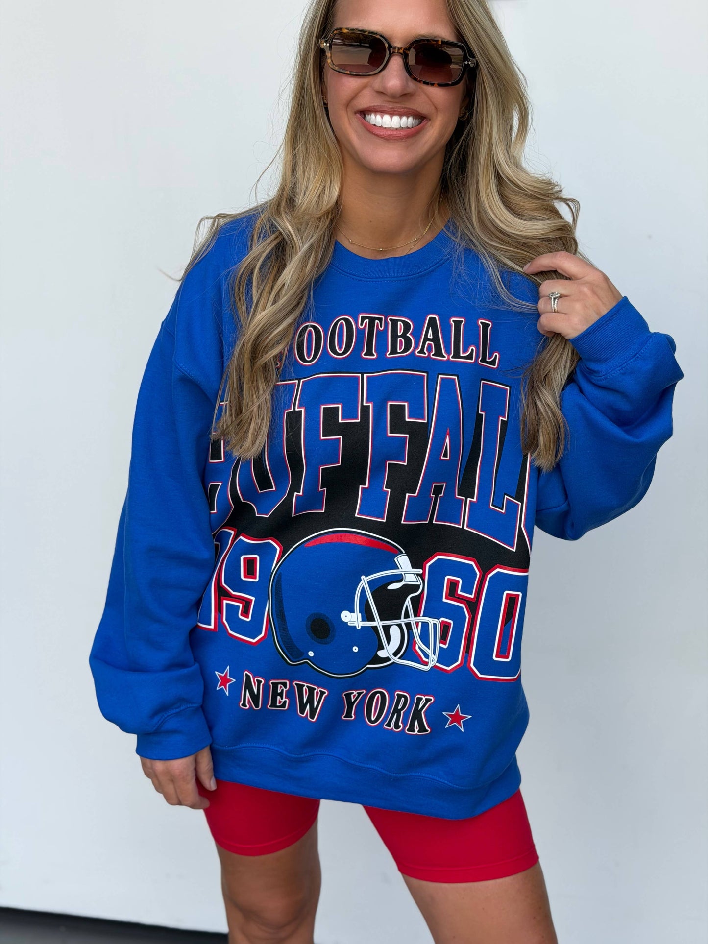 Buffalo Oversized Print Sweatshirt