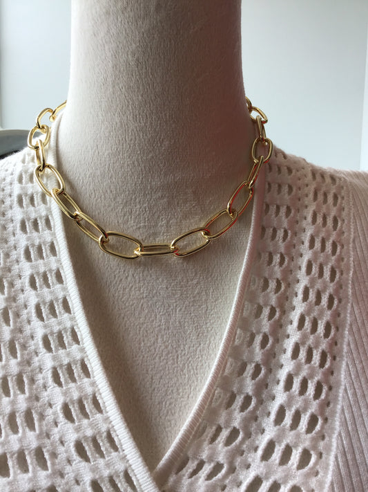 Thick Chain Link Necklace