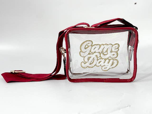 Stadium Bag, Crossbody Bag, Clear Bag, Game Day Bag