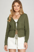 Just A Little Flair Cardigan
