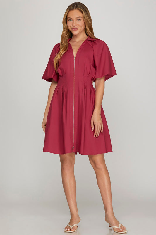 Berry Beautiful Mini Dress
