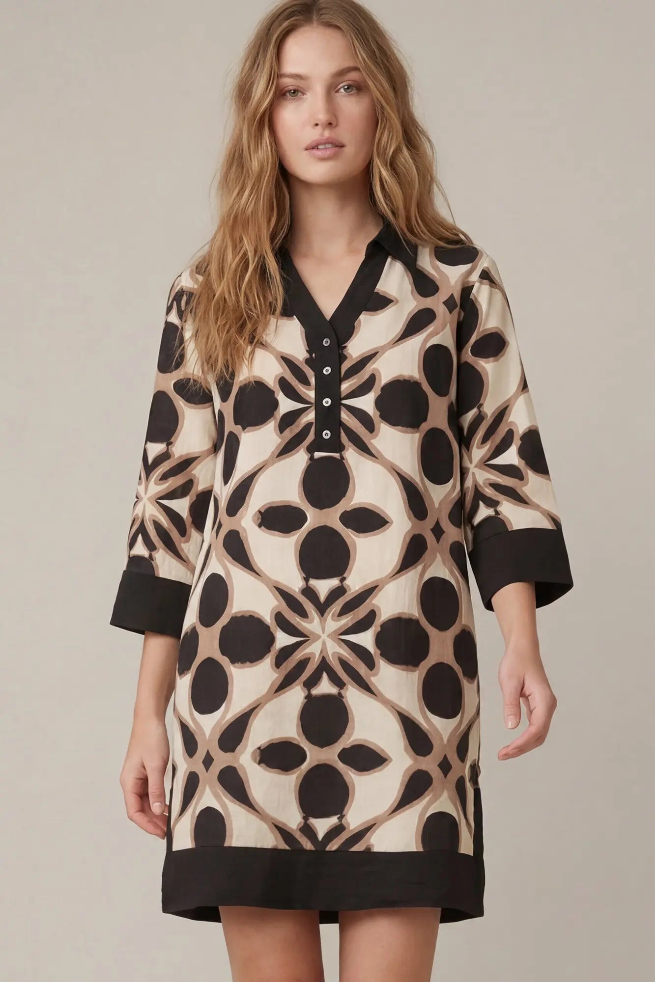 Polly Printed Dress
