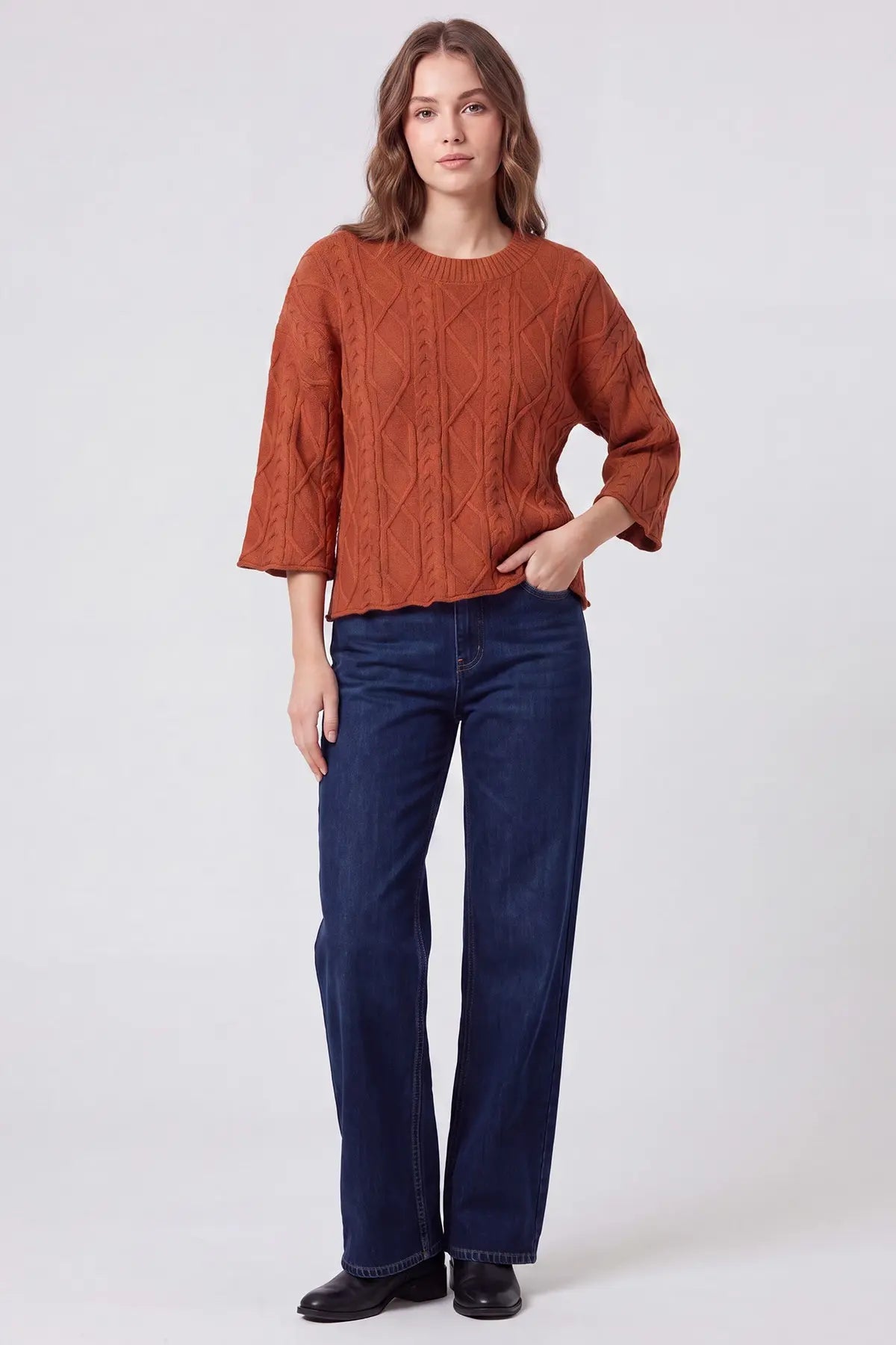 Rusty and Ready Sweater
