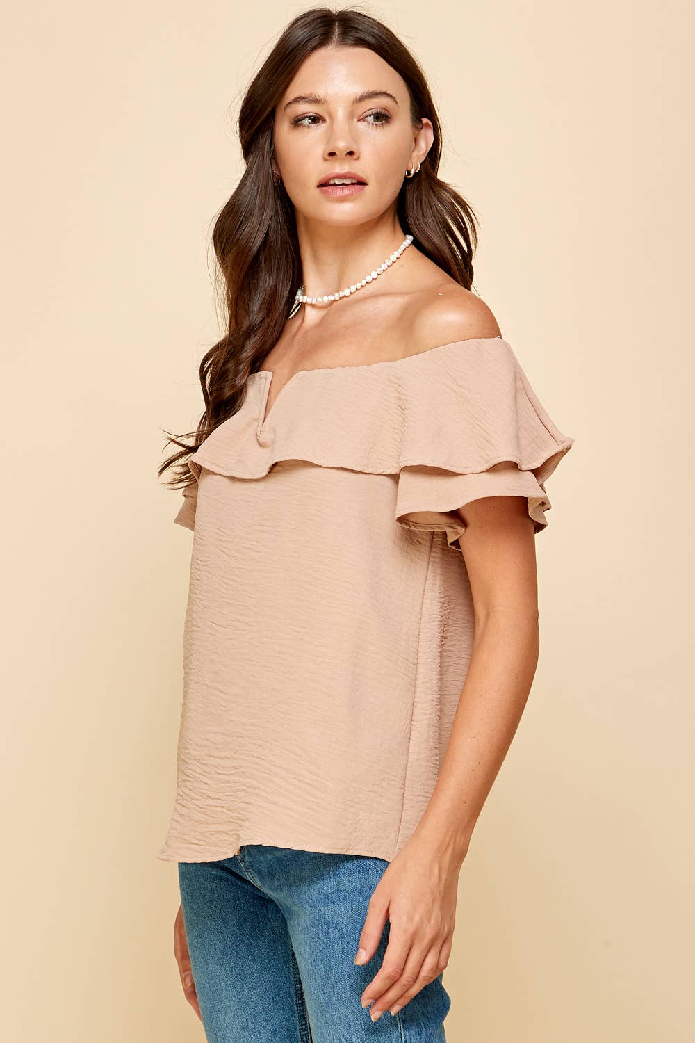 Veronica Solid Top