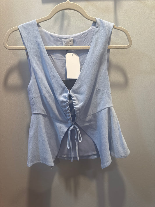 Oddie Open Shirring Top