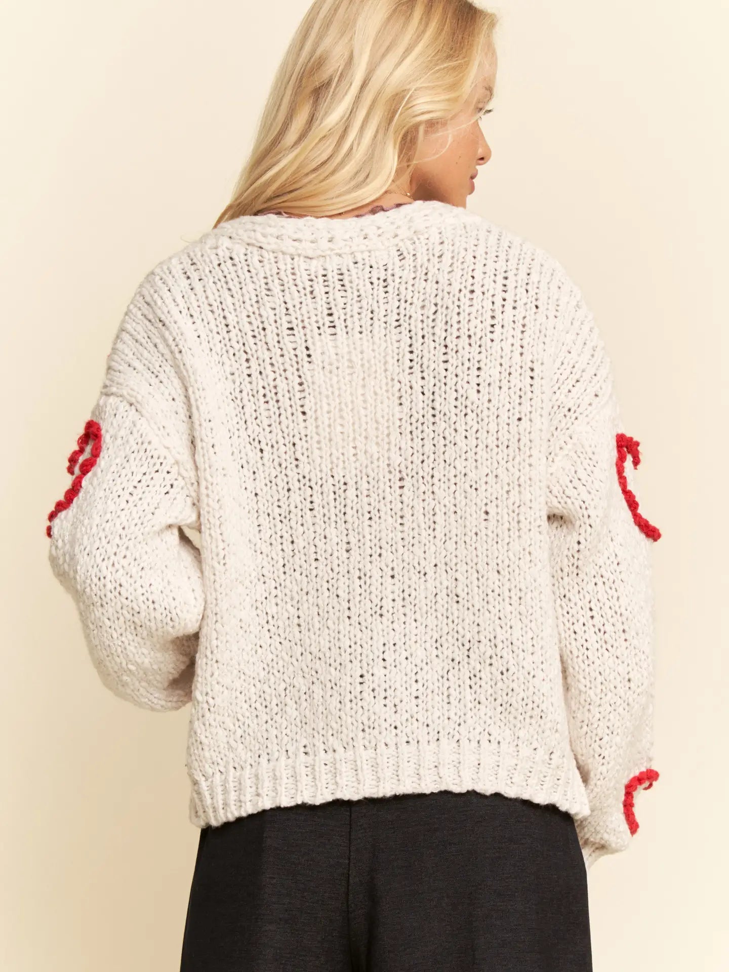 Hearts All Over Sweater