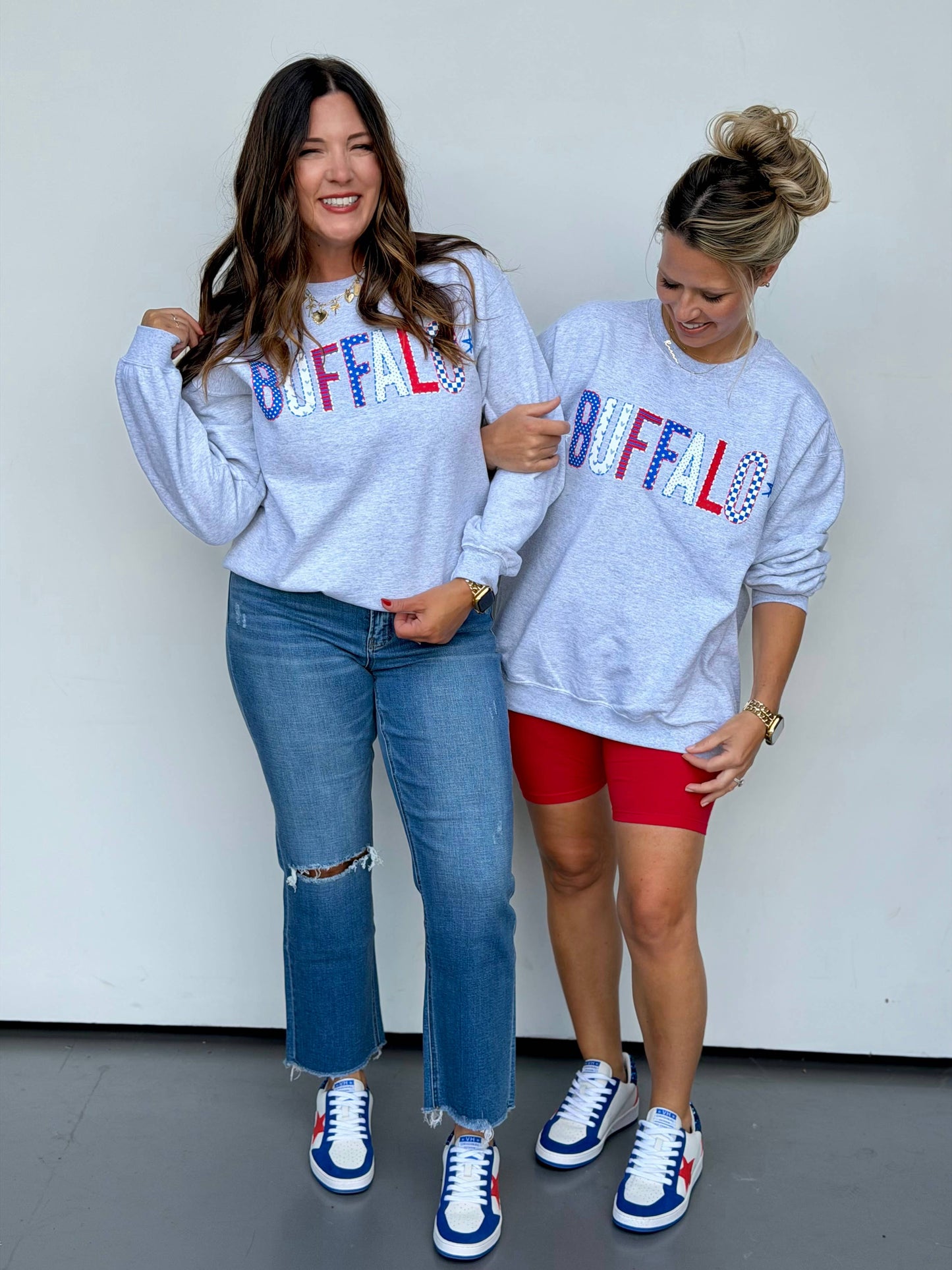 Buffalo Patchwork Sweatshirt