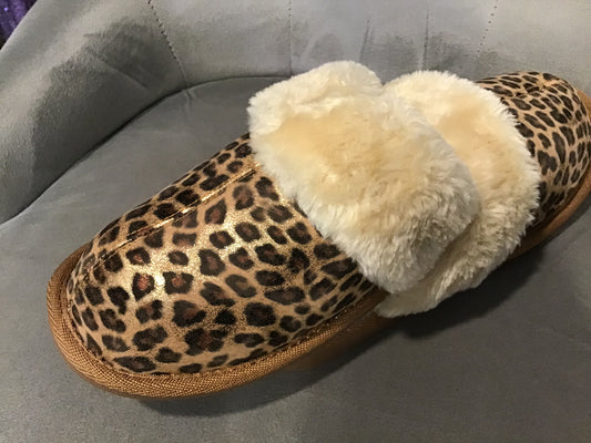 Cheetah Slippers