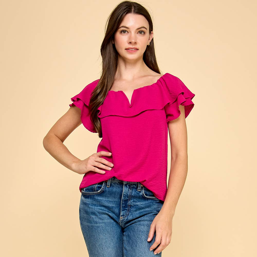 Veronica Solid Top
