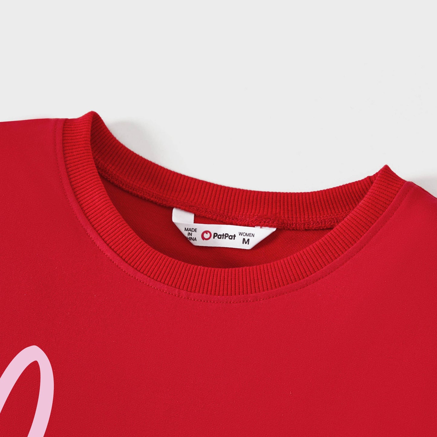Valentine's Day Letter Long-sleeve Tops for Mommy and Me