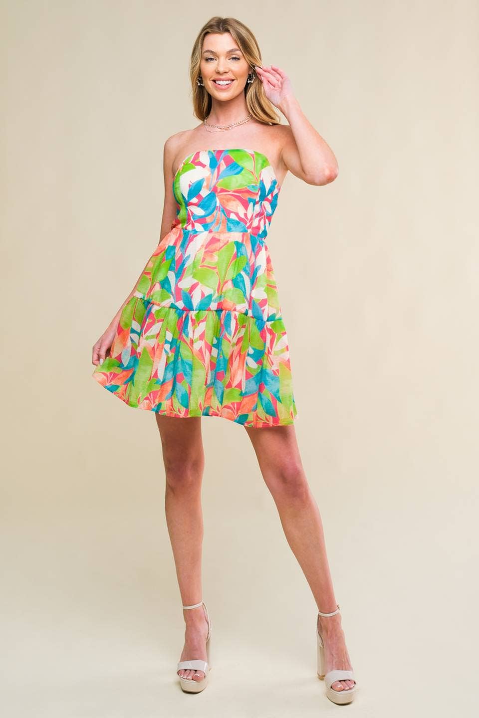 Sunset Glow Mini Dress