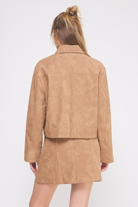 Vera Vegan Leather Jacket