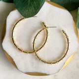 1 3/4” Hoop Earrings