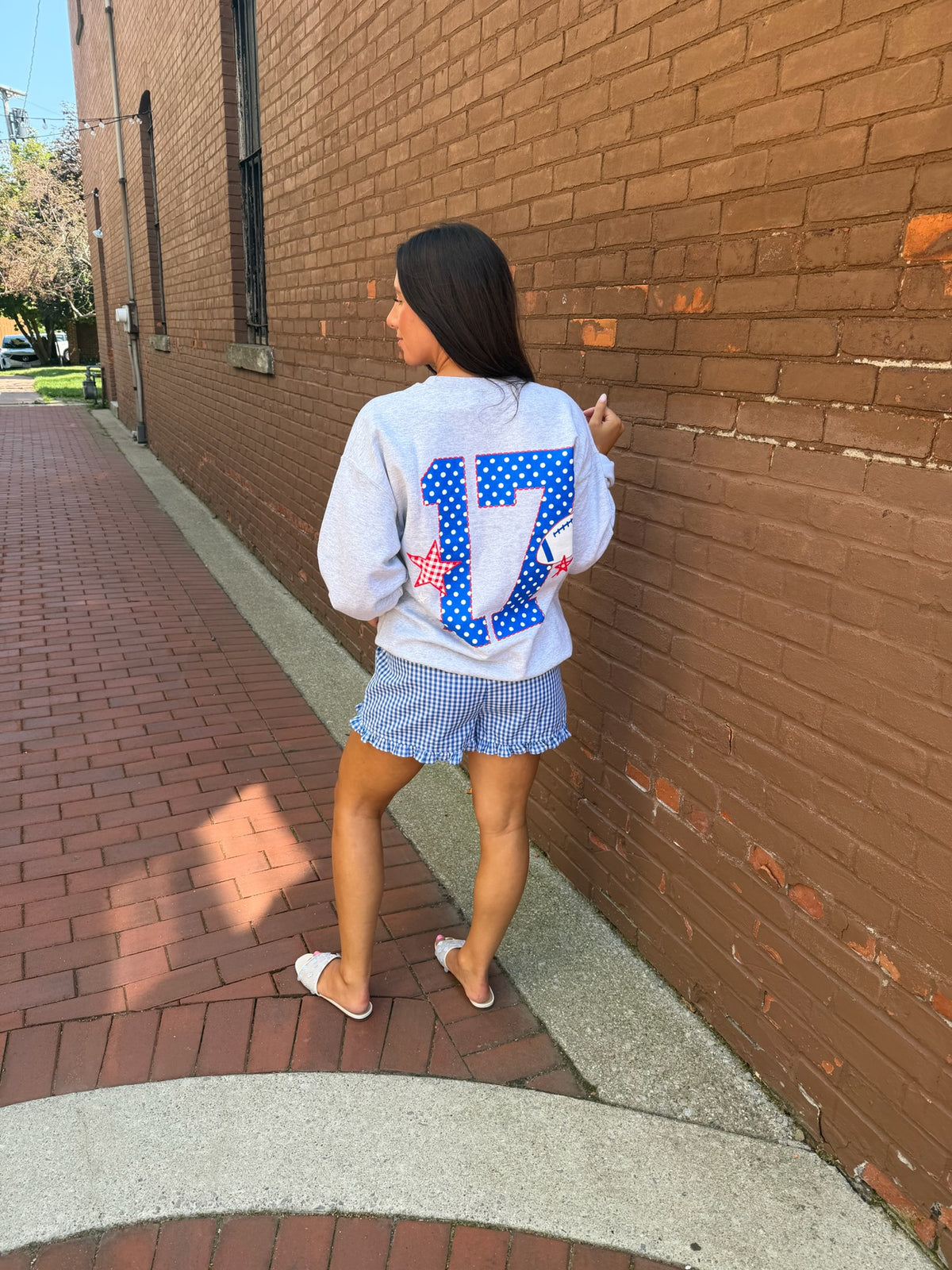 Buffalo Patchwork Sweatshirt
