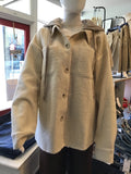Deb Detachable Hoodie Shacket