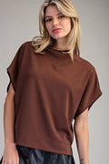 Maisy Mock Neck Top
