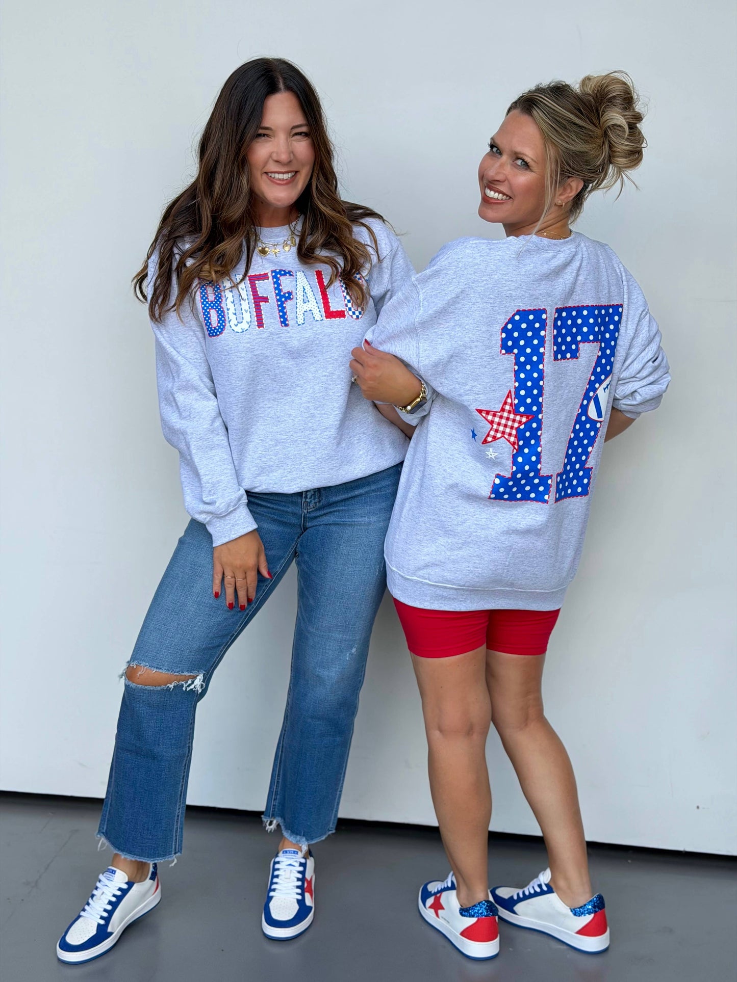 Buffalo Patchwork Sweatshirt