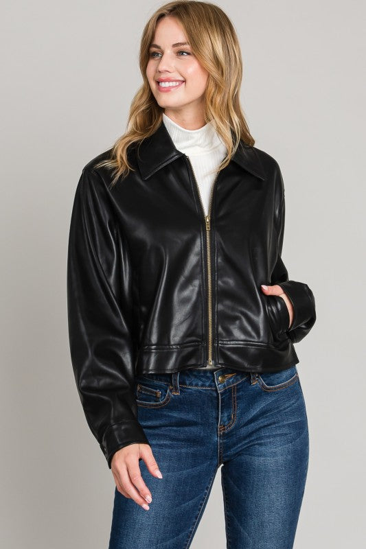Sofia Soft Faux Jacket