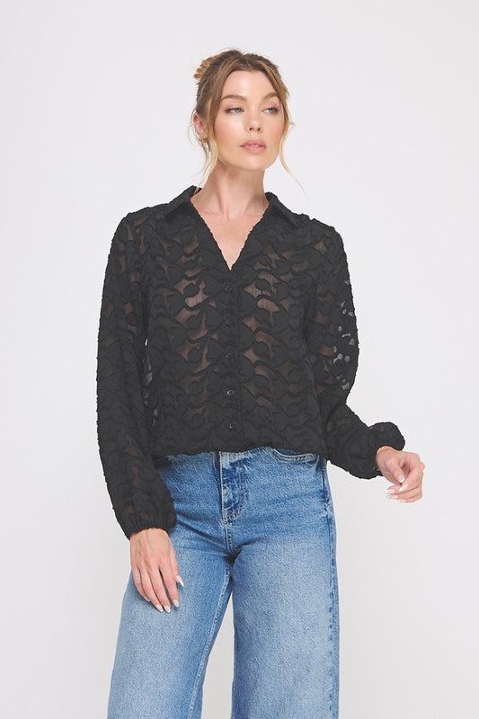 Divine Long Sleeve Blouse