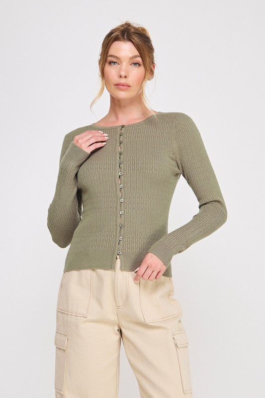 Cleo Cardigan Top